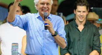 Caiado mira Wilder e diz: 